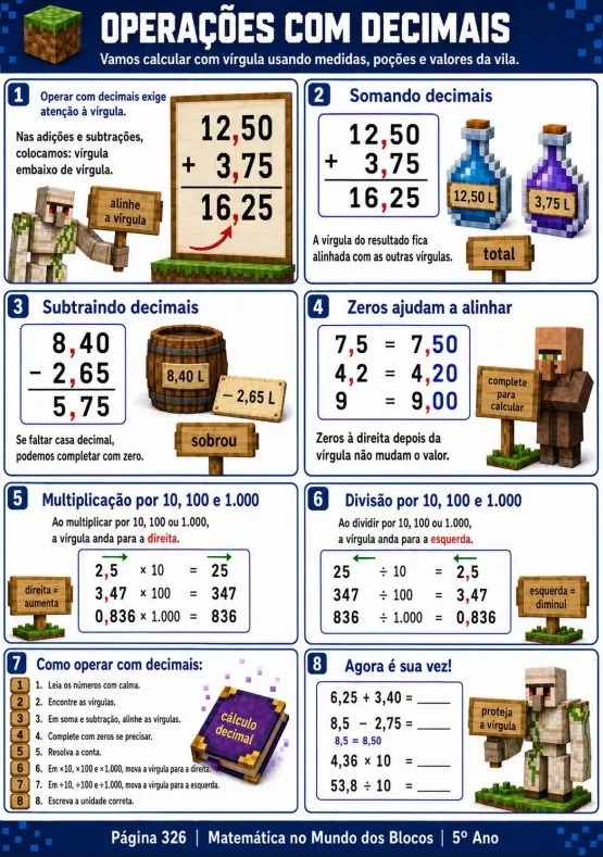 Desafio visual de matemática do 5.º ano